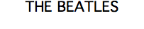 THE BEATLES